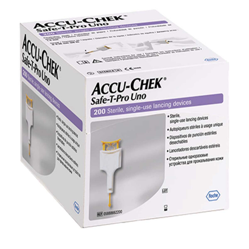 ACCU-CHEK Glucomètre Coffret (Lecteur + Autopiquer + 110